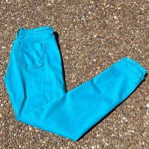 Free People Turquoise Jeans